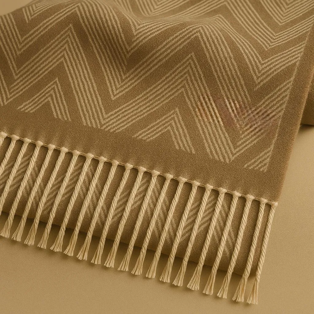 The Dune Ridge Chevron Scarf - Image 2