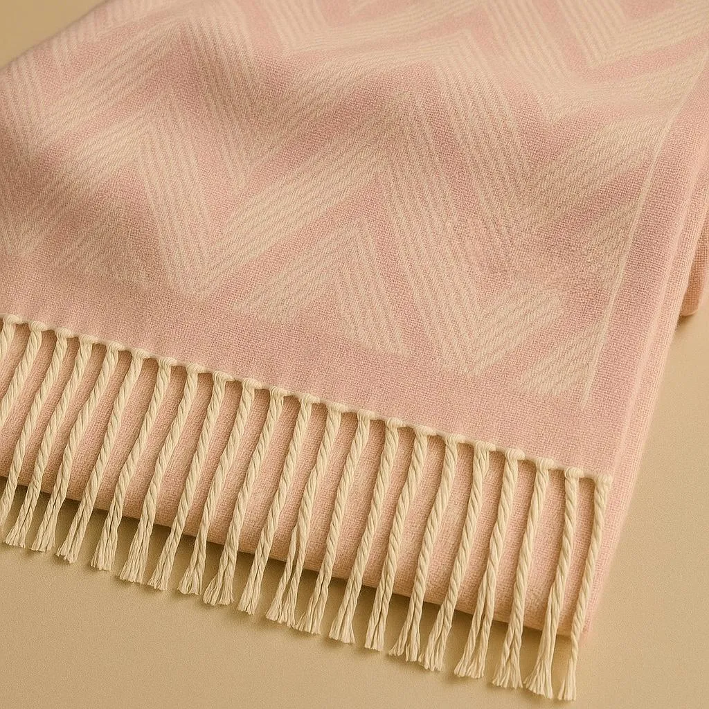 The Rose Ridge Chevron Scarf - Image 2