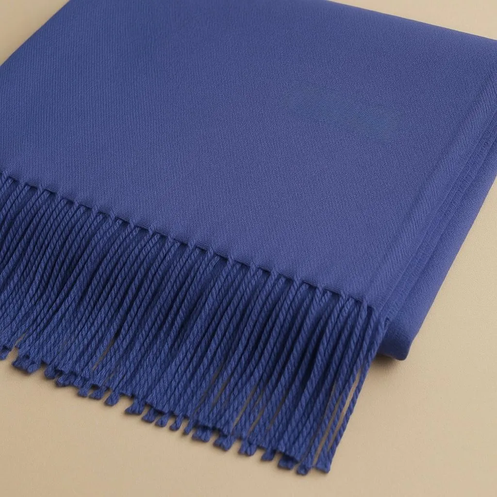 The Royal Crest Solid Scarf - Image 3