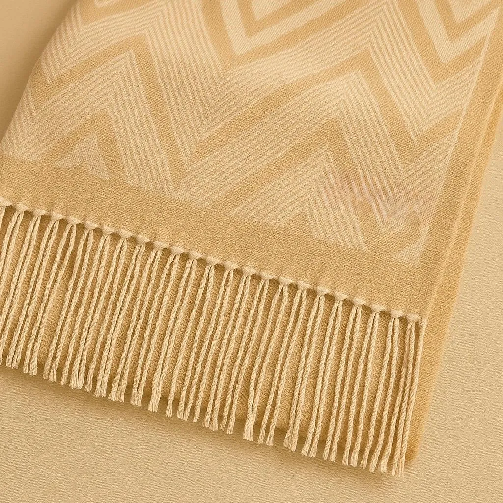 The Sahara Ridge Chevron Scarf - Image 2