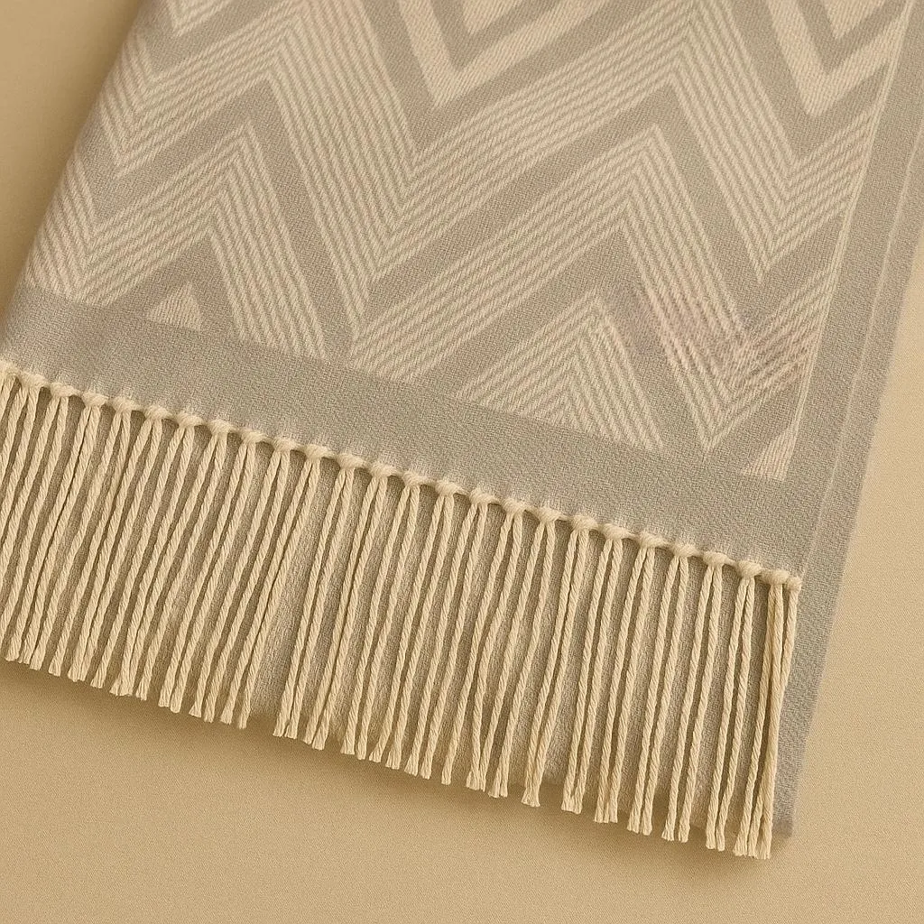 The Sandstone Ridge Chevron Scarf - Image 2